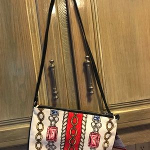 Brighton cross body canvas bag